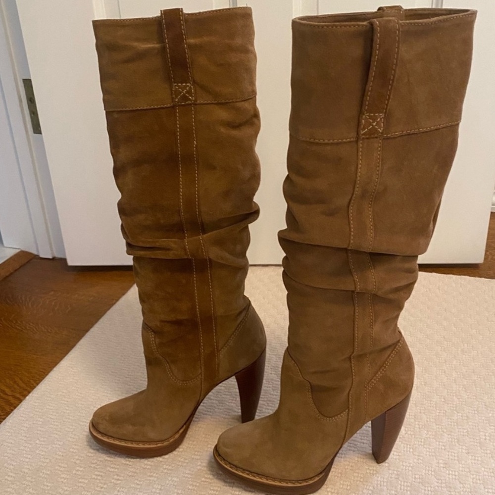 Michael Kors Suede Knee Boots